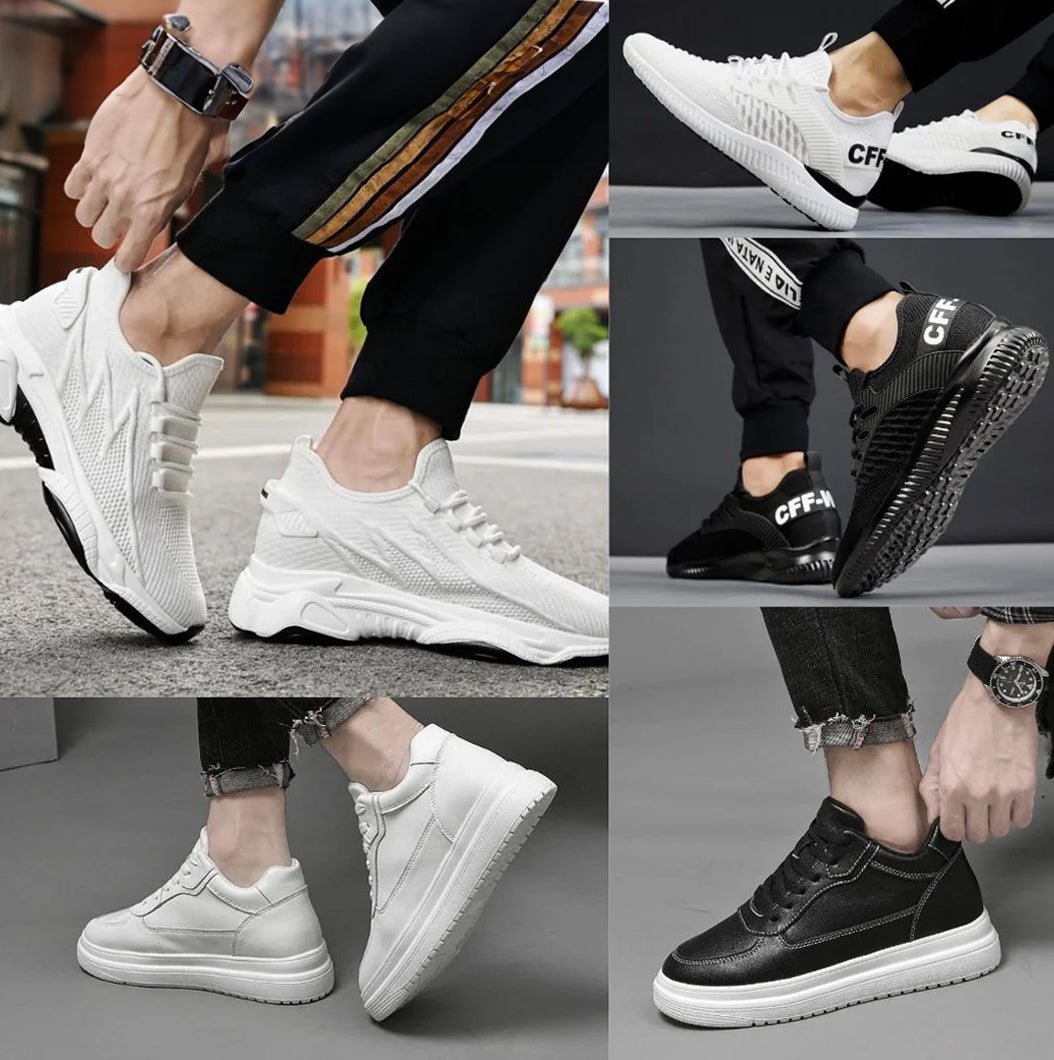 AlphaKicks™ - Scarpe con rialzo integrato da 6 a 10 cm